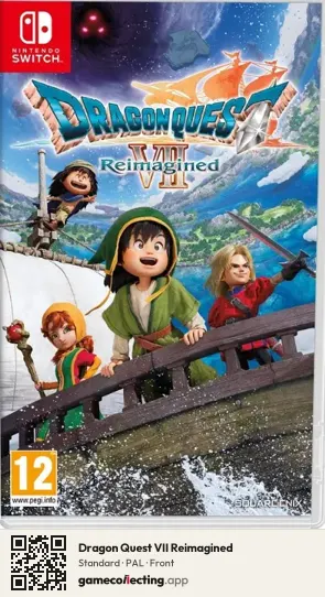 Dragon Quest VII Reimagined Nintendo Switch, PAL box front