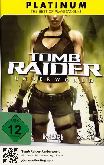 Tomb Raider: Underworld PlayStation 3, Germany box front