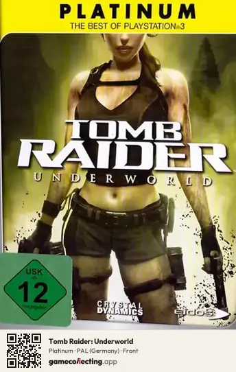 Tomb Raider: Underworld PlayStation 3, Germany box front
