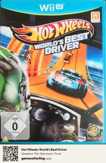 Hot Wheels: World's Best Driver Nintendo Wii U, Germany box front