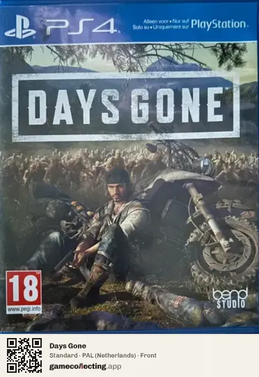 Days Gone PlayStation 4, Netherlands box front