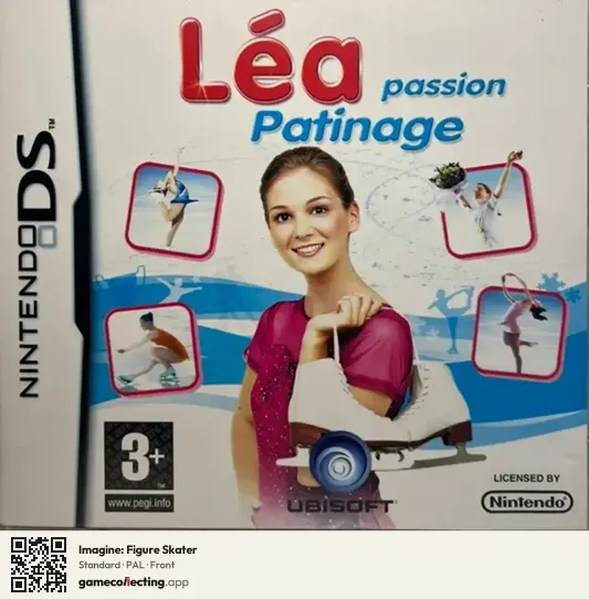 Imagine: Figure Skater Nintendo DS, PAL box front