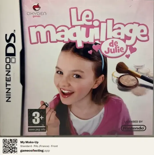 My Make-Up Nintendo DS, France box front