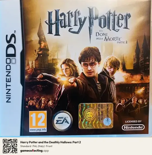 Harry Potter and the Deathly Hallows: Part 2 Nintendo DS, Italy box front