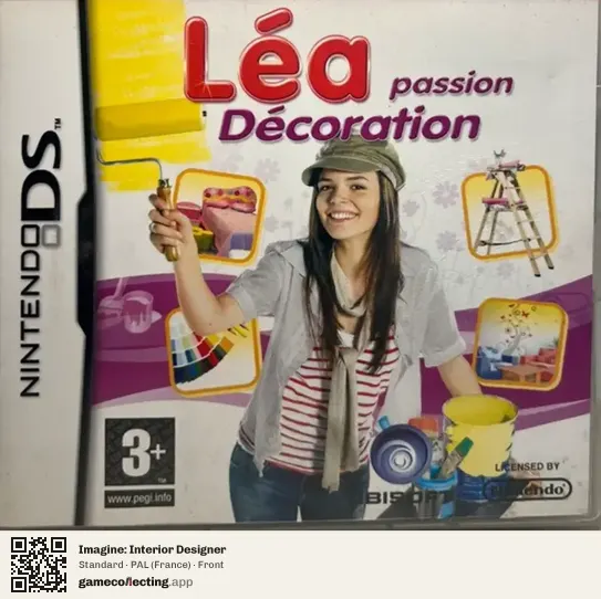 Imagine: Interior Designer Nintendo DS, France box front