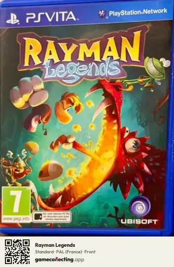 Rayman Legends PlayStation Vita, France box front