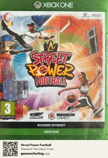 Street Power Football Xbox One, Italy box front