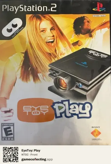 EyeToy: Play PlayStation 2, NTSC box front