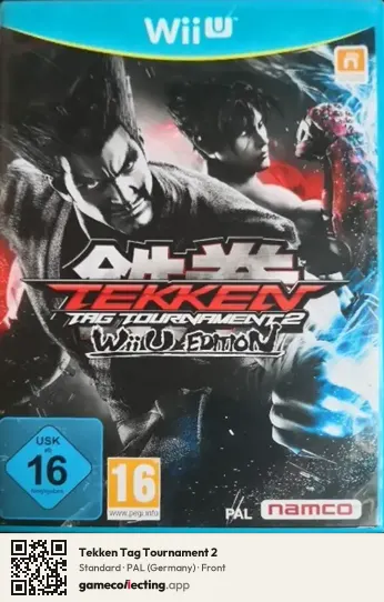 Tekken Tag Tournament 2 Nintendo Wii U, Germany box front
