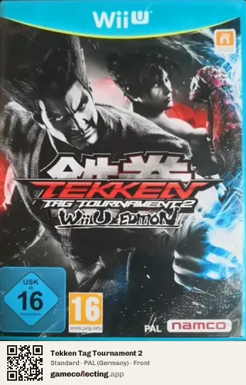 Tekken Tag Tournament 2 Nintendo Wii U, Germany box front
