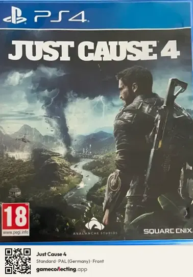 Just Cause 4 PlayStation 4, Germany box front