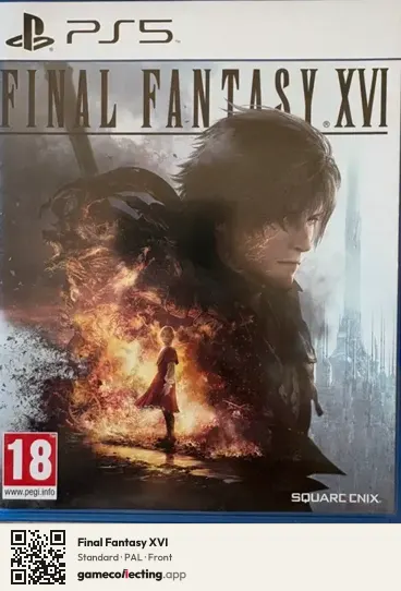 Final Fantasy XVI PlayStation 5, PAL box front