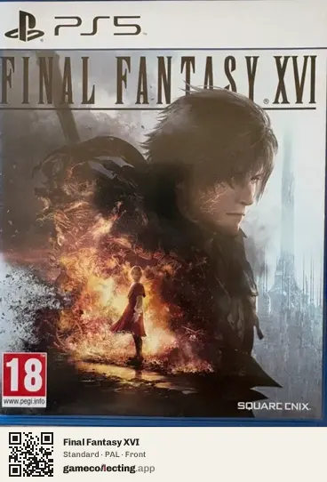 Final Fantasy XVI PlayStation 5, PAL box front
