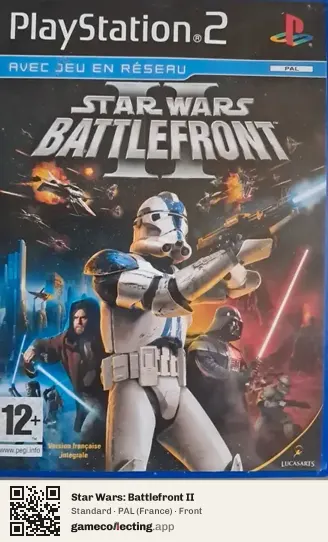 Star Wars: Battlefront II PlayStation 2, France box front