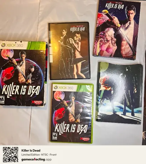 Killer Is Dead Xbox 360, NTSC box front