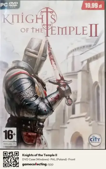 Knights of the Temple II Computer, Poland box front