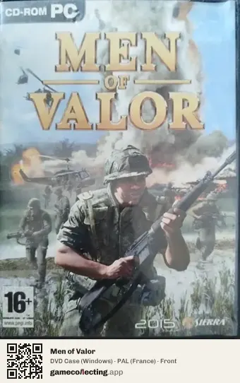 Men of Valor Computer, France box front