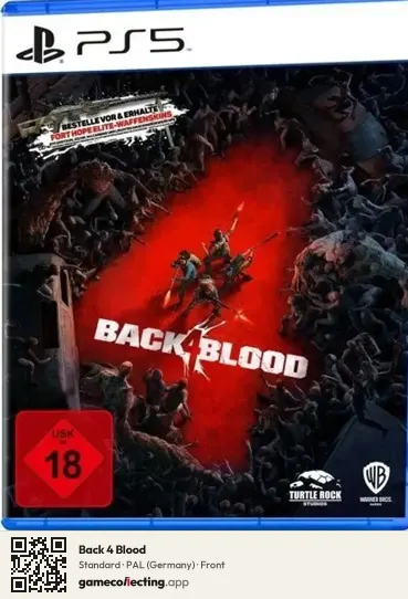 Back 4 Blood PlayStation 5, Germany box front