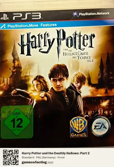 Harry Potter and the Deathly Hallows: Part 2 PlayStation 3, Germany box front