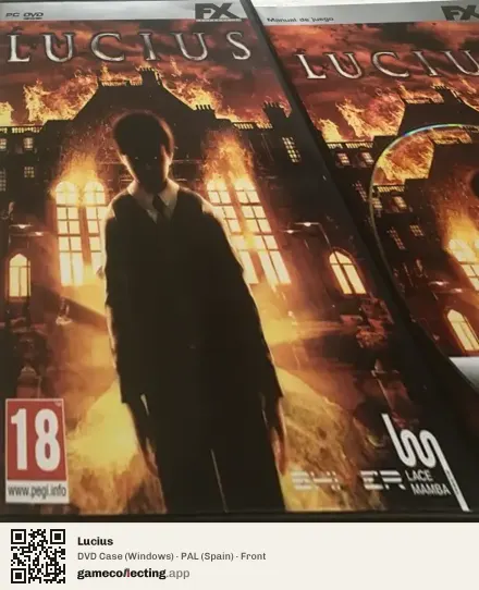 Lucius Computer, Spain box front