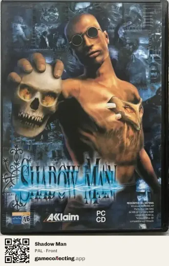 Shadow Man Computer, PAL box front