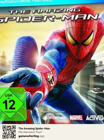 The Amazing Spider-Man PlayStation 3, Germany box front