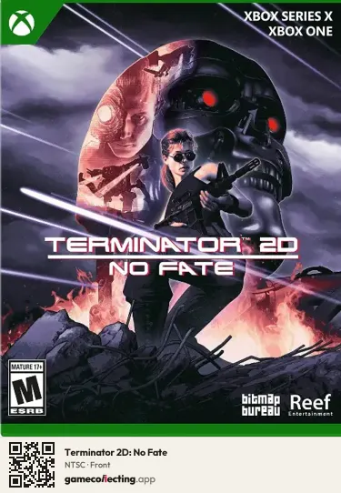 Terminator 2D: No Fate Xbox Series X, NTSC box front