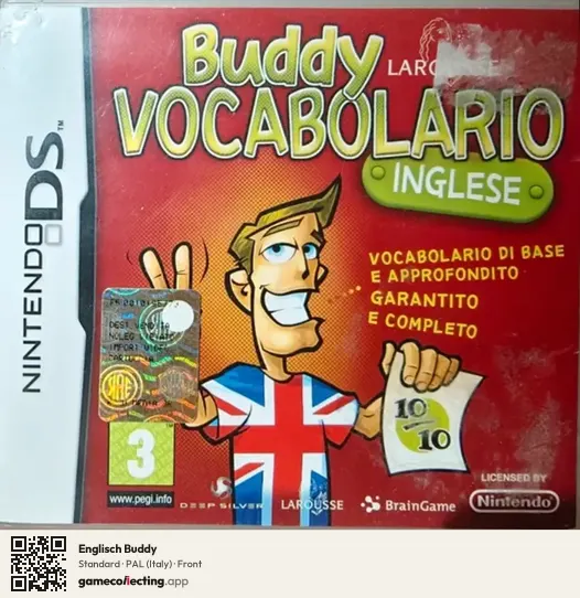 Englisch Buddy Nintendo DS, Italy box front