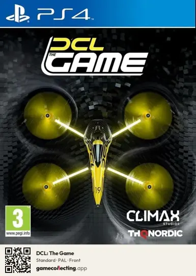 DCL: The Game PlayStation 4, PAL box front