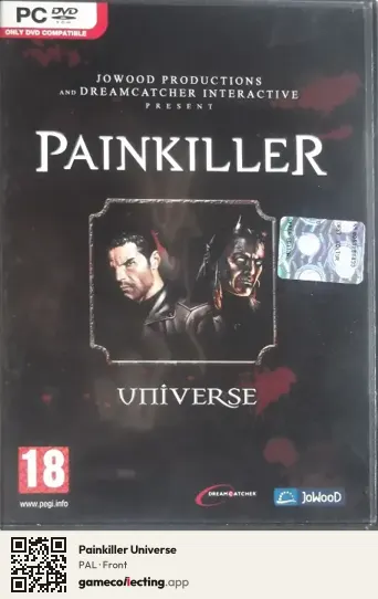 Painkiller Universe Computer, PAL box front