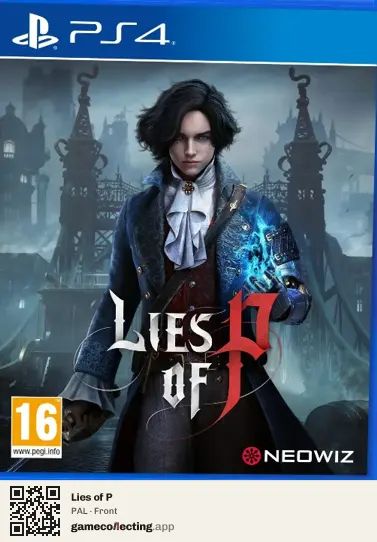 Lies of P PlayStation 4, PAL box front