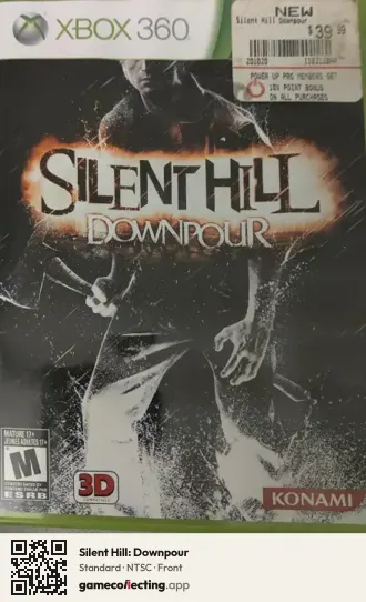 Silent Hill: Downpour Xbox 360, NTSC box front