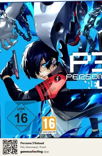 Persona 3 Reload PlayStation 5, Germany box front