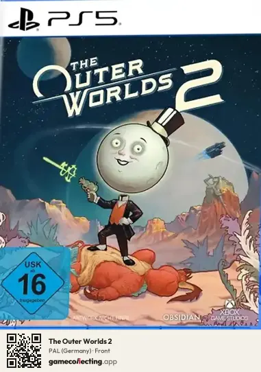 The Outer Worlds 2 PlayStation 5, Germany box front
