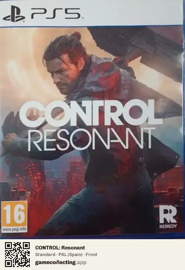 CONTROL: Resonant PlayStation 5, Spain box front