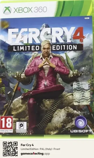 Far Cry 4 Xbox 360, Italy box front