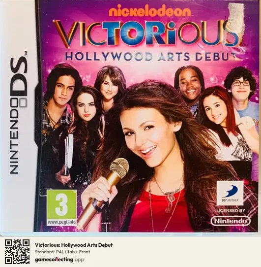 Victorious: Hollywood Arts Debut Nintendo DS, Italy box front