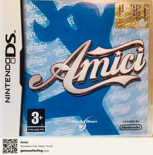 Amici Nintendo DS, Italy box front