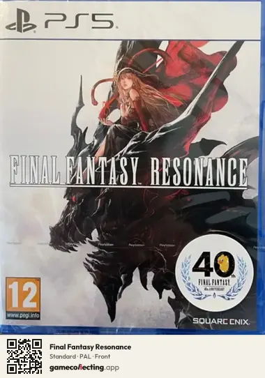 Final Fantasy Resonance PlayStation 5, PAL box front
