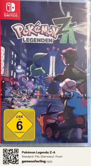 Pokémon Legends: Z-A Nintendo Switch, Germany box front