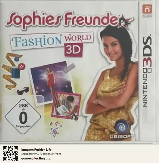 Imagine: Fashion Life Nintendo 3DS, Germany box front