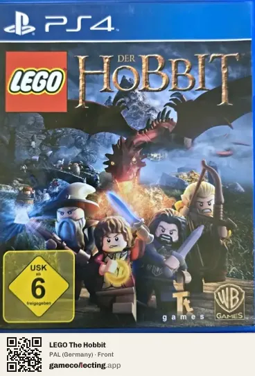 LEGO The Hobbit PlayStation 4, Germany box front