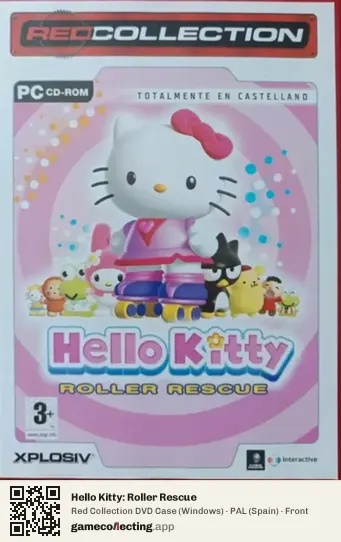 Hello Kitty: Roller Rescue Computer, Spain box front