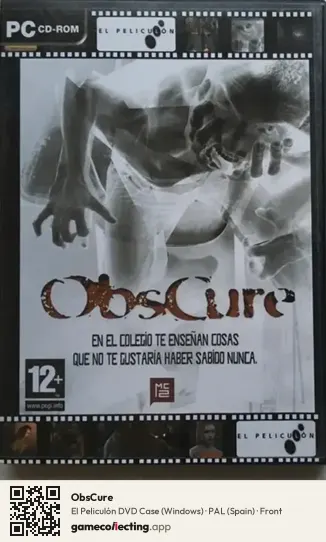 ObsCure Computer, Spain box front