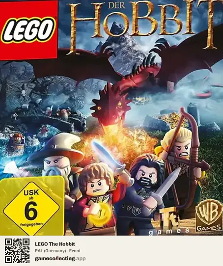 LEGO The Hobbit PlayStation 3, Germany box front