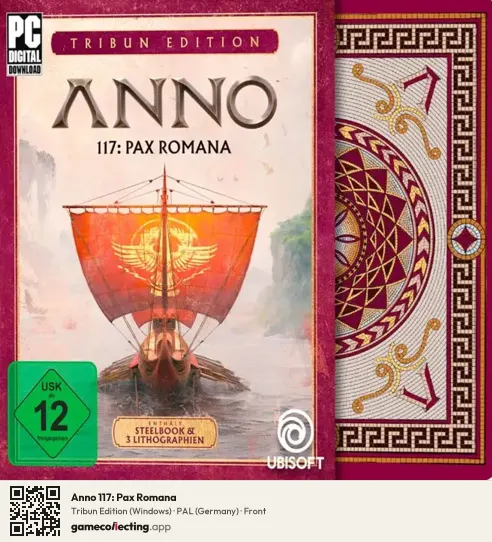 Anno 117: Pax Romana Computer, Germany box front