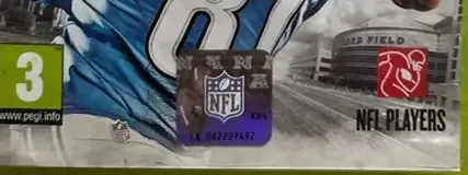Madden NFL 13, the USK square on its front
