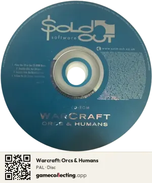 Warcraft: Orcs & Humans Computer, PAL disc