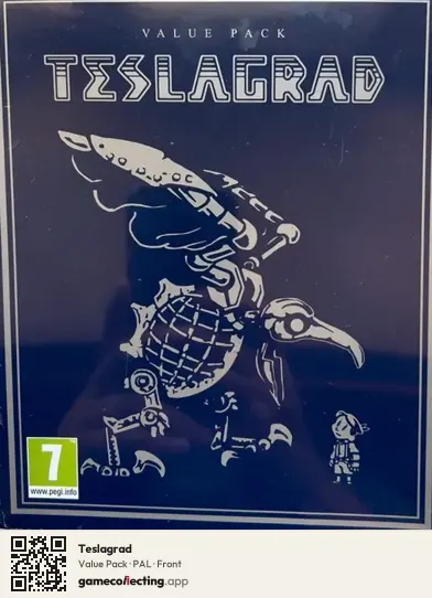 Teslagrad PlayStation Vita, PAL box front