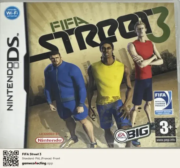 FIFA Street 3 Nintendo DS, France box front